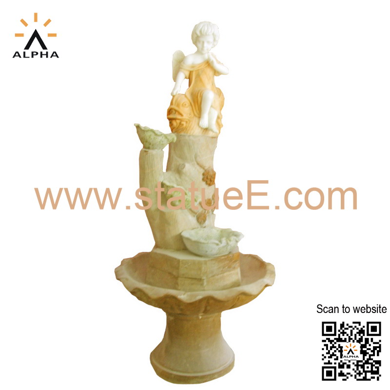 marble water fountain